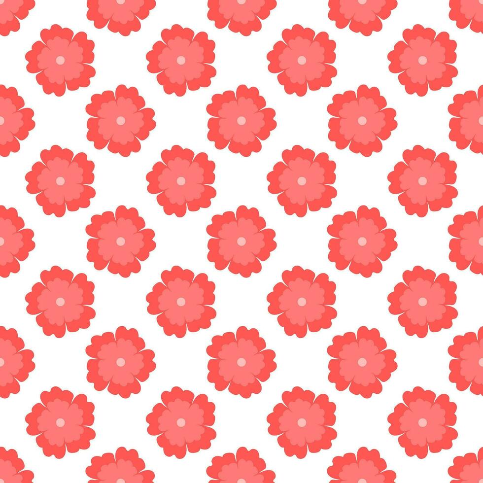 Floral surface pattern design for wrapping paper, packaging, fabrics, textiles vector