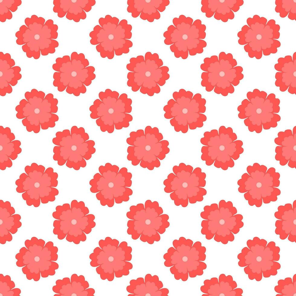 Floral surface pattern design for wrapping paper, packaging, fabrics, textiles vector