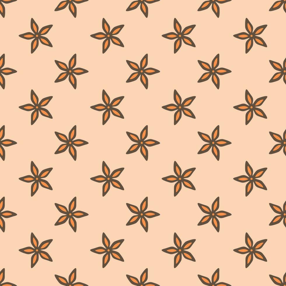 Floral surface pattern design for wrapping paper, packaging, fabrics, textiles vector