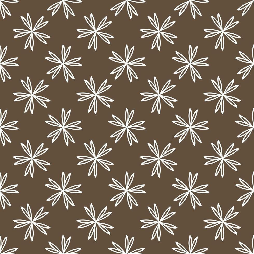 Floral surface pattern design for wrapping paper, packaging, fabrics, textiles vector