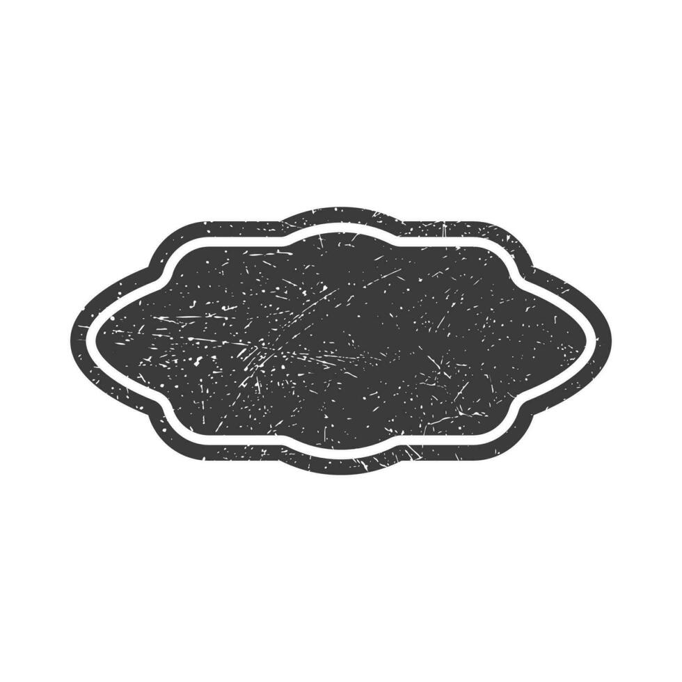 Free Vector Blank Badge Label Shape