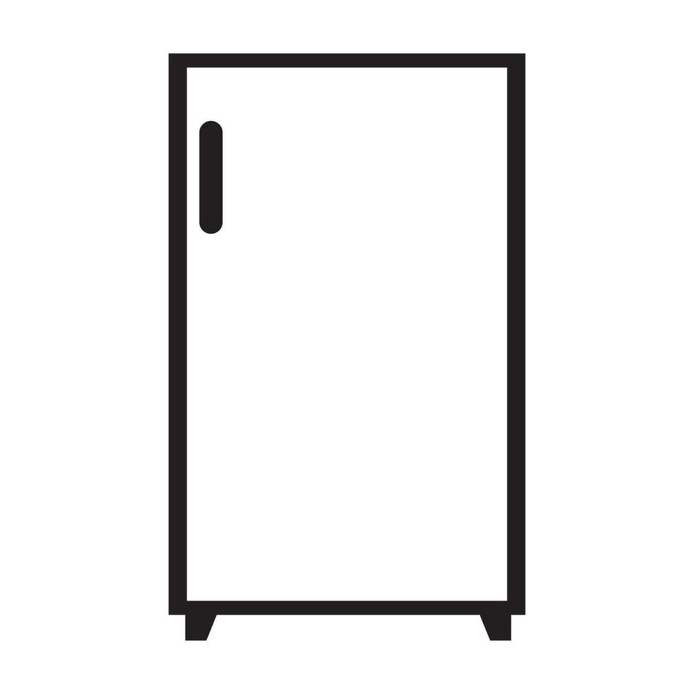 refrigerator icon logo vector design template