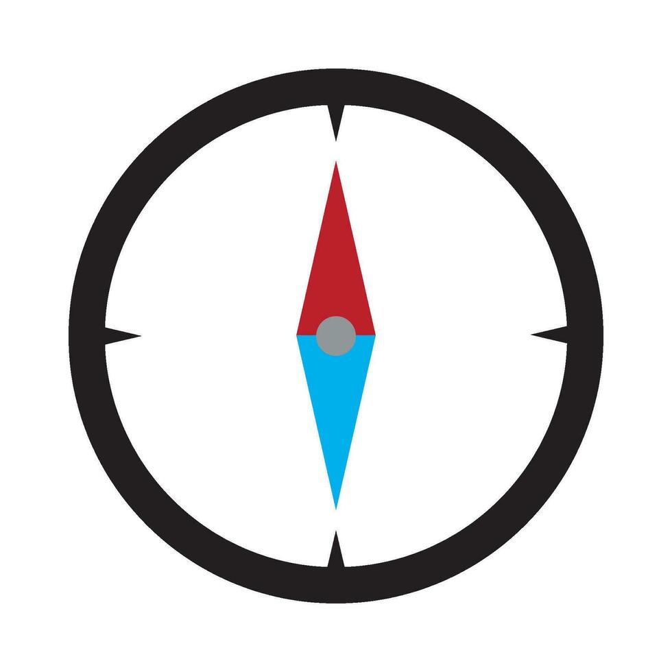 compass icon logo vector design template