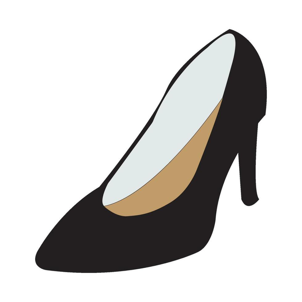 zapato icono logo vector diseño modelo
