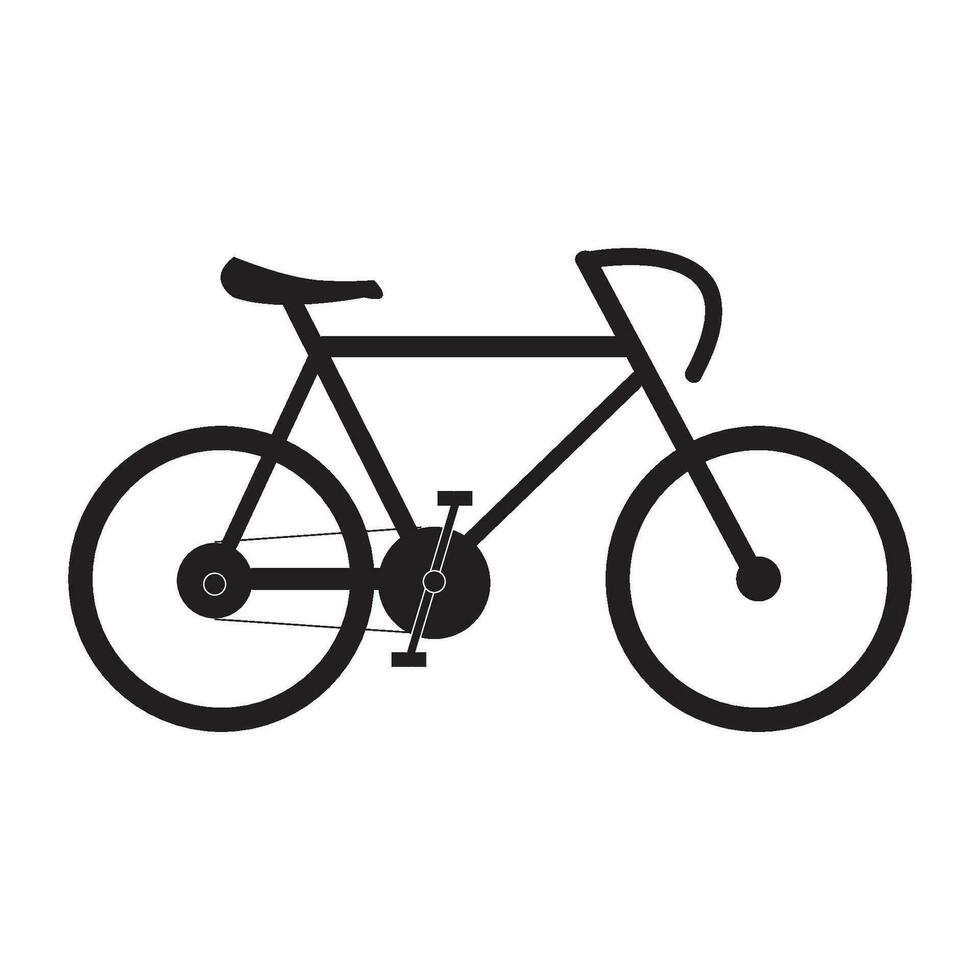 bicicleta icono logo vector diseño modelo