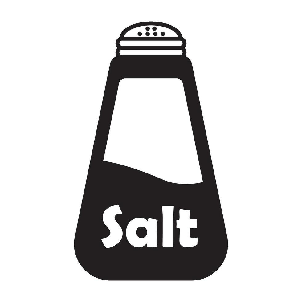 salt icon logo vector design template