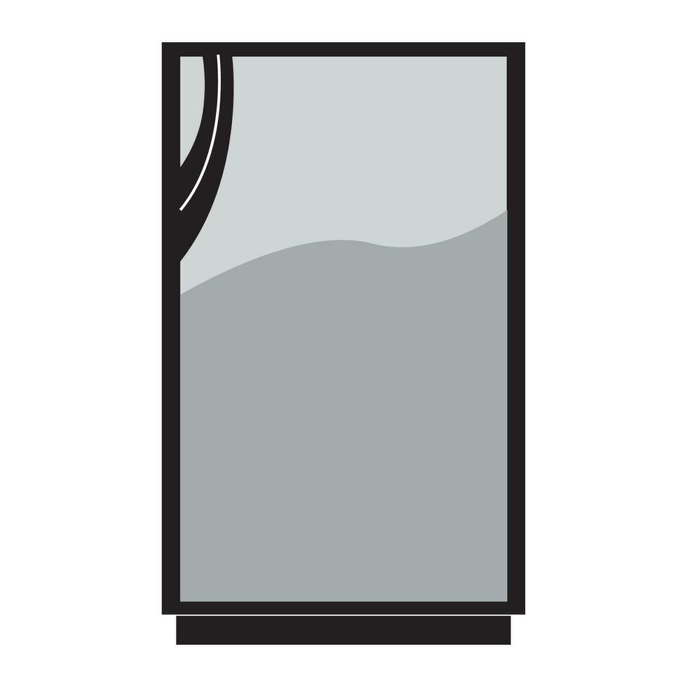 refrigerator icon logo vector design template