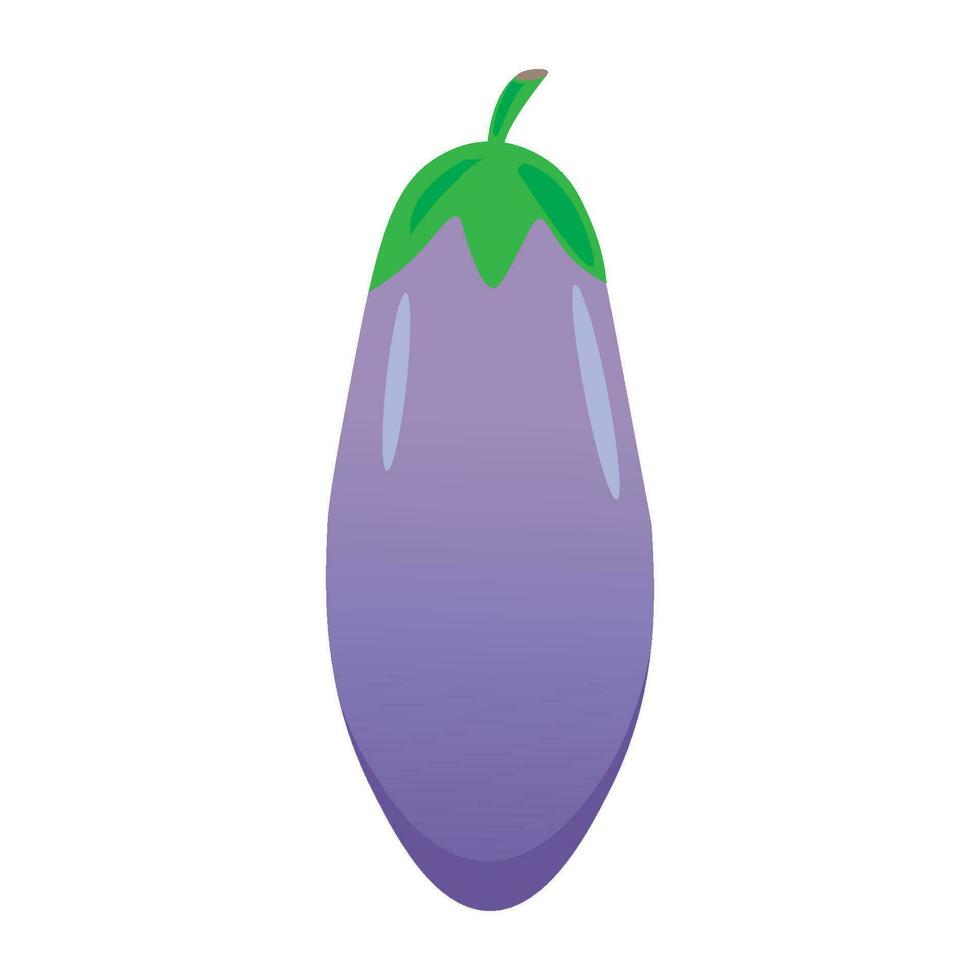 eggplant icon logo vector design template