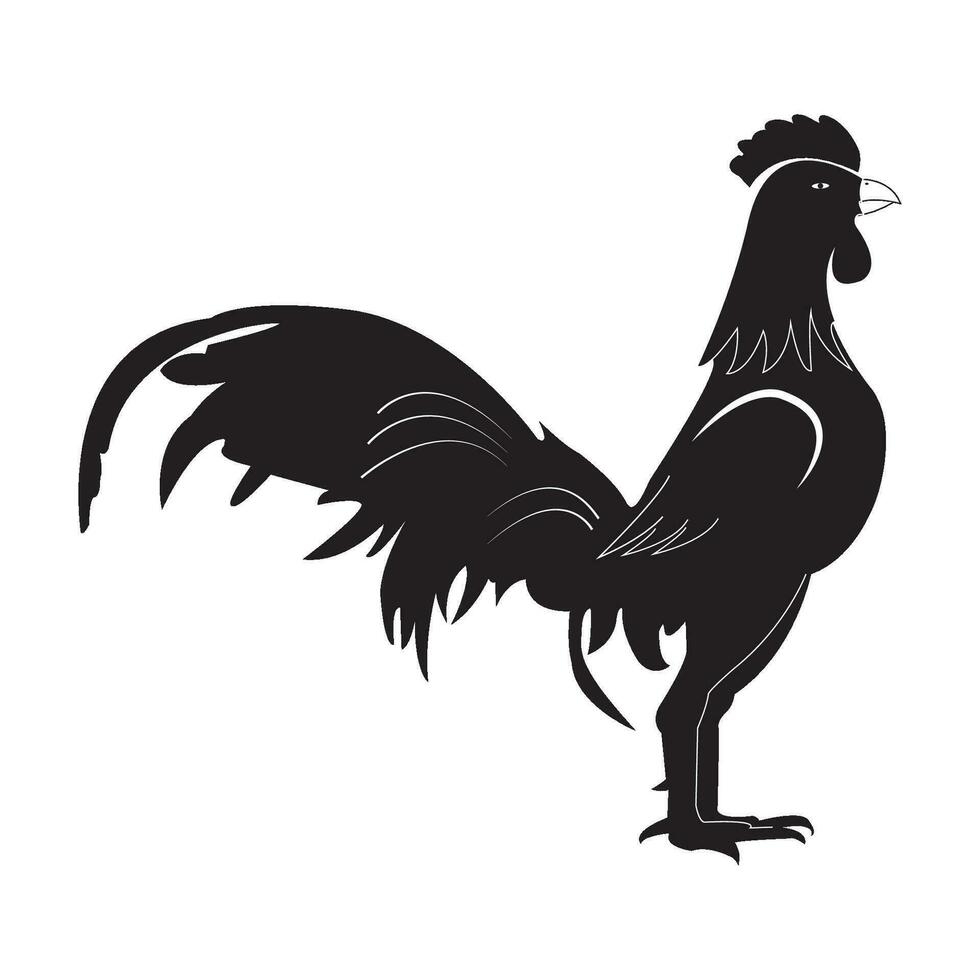 pollo icono logo vector diseño modelo