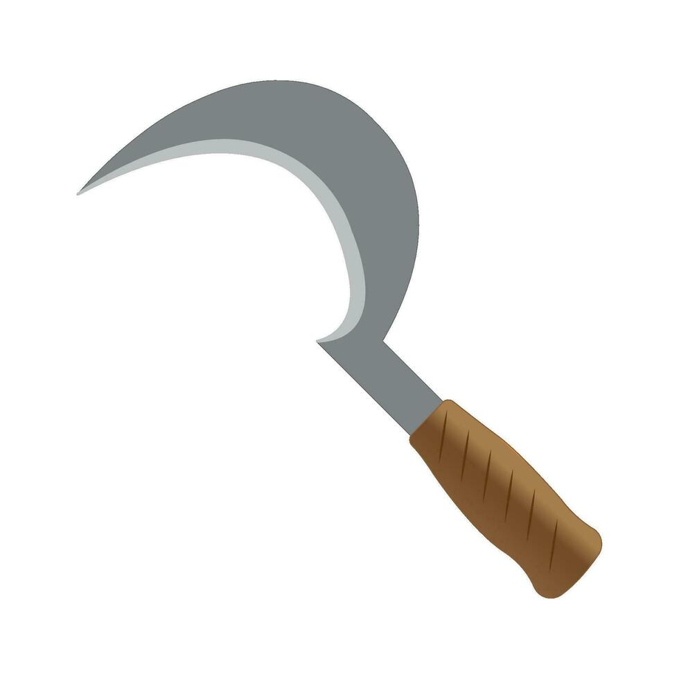 sickle icon logo vector design template