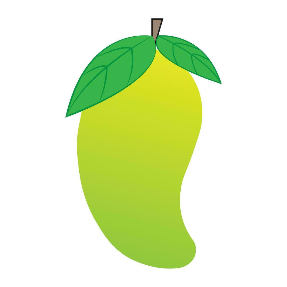 mango icon logo vector design template