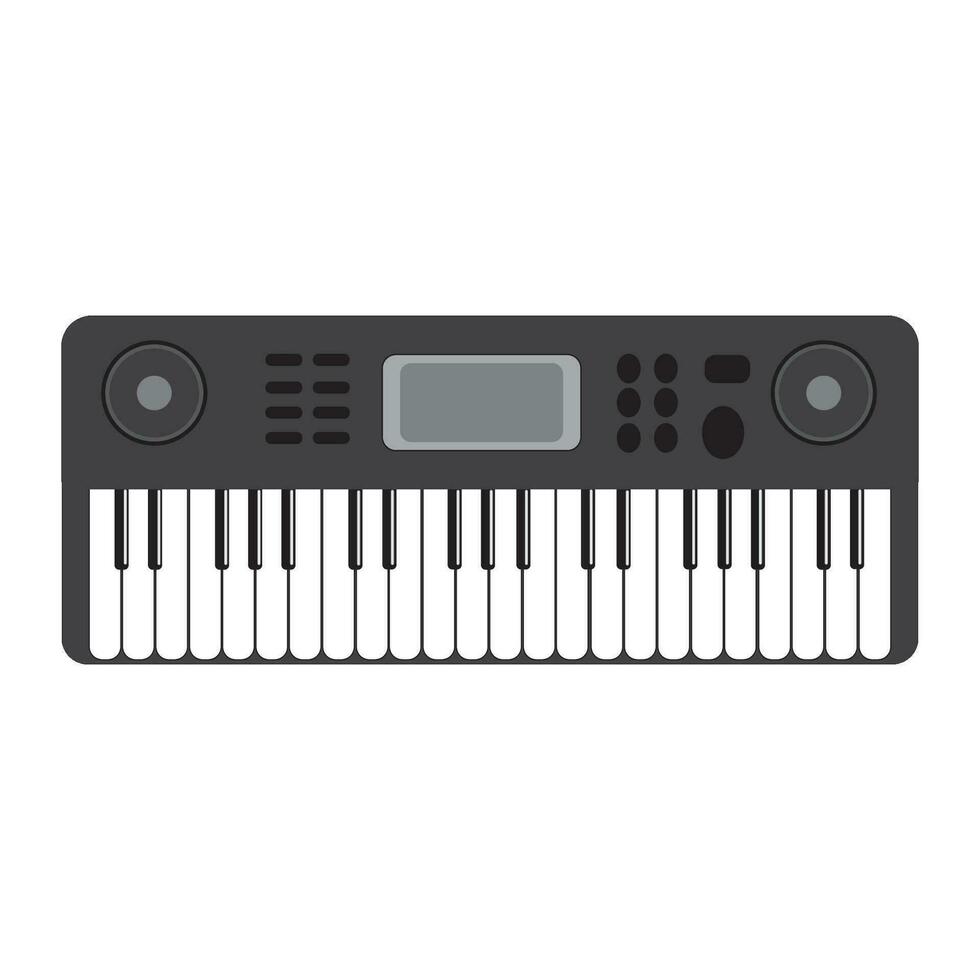 piano icono logo vector diseño modelo