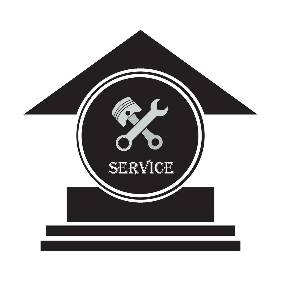 workshop icon logo vector design template