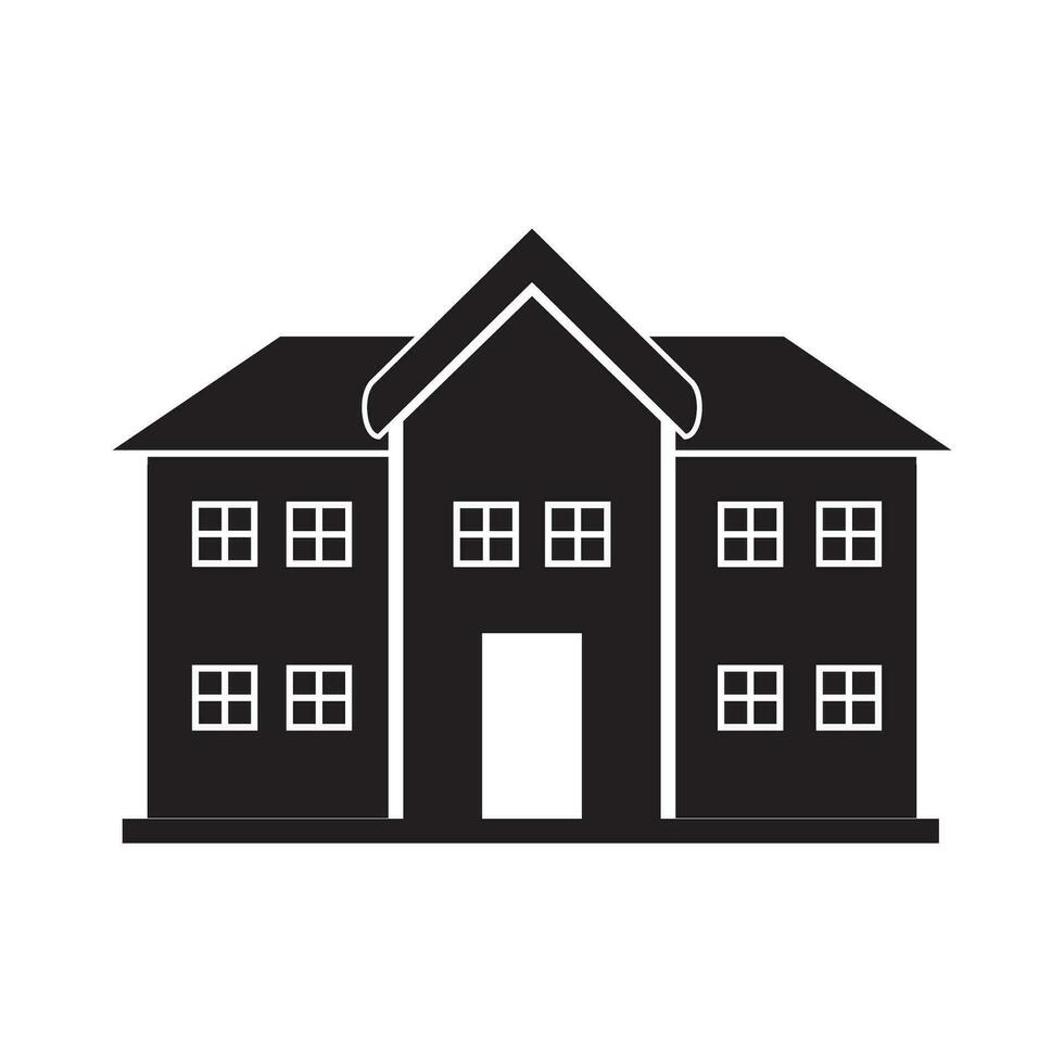 building icon logo vector design template
