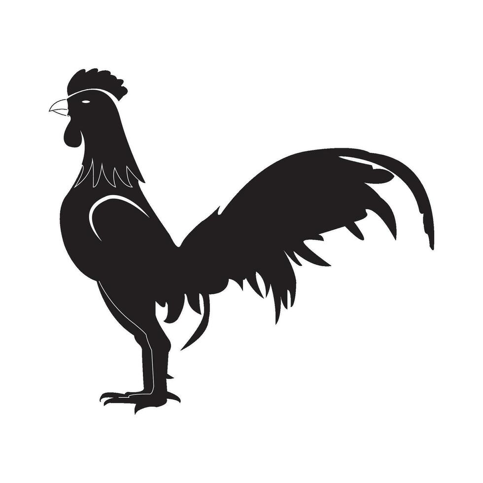 pollo icono logo vector diseño modelo