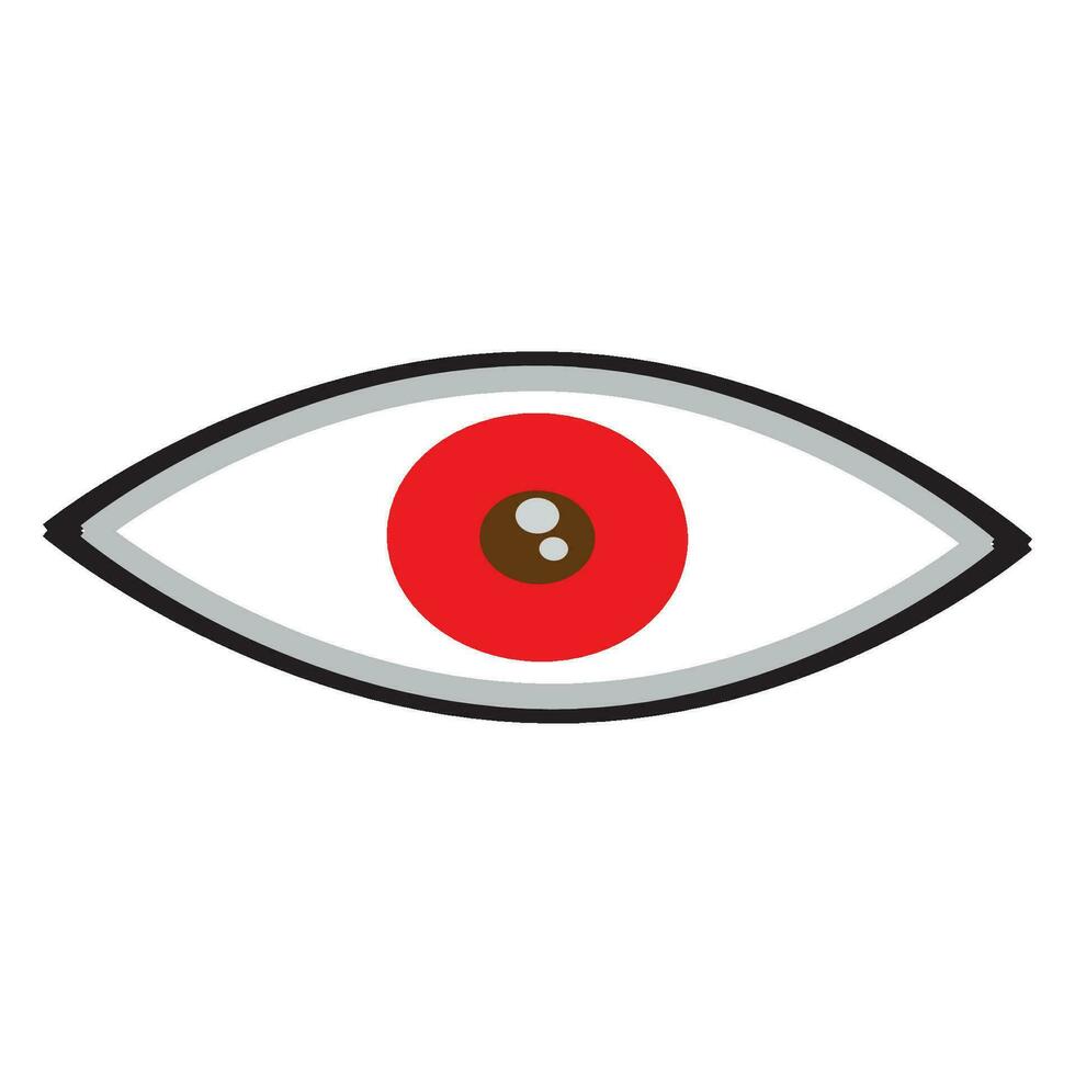 eye icon logo vector design template