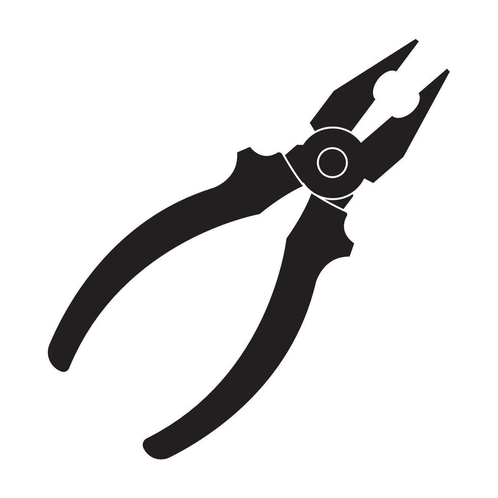 pliers icon logo vector design template