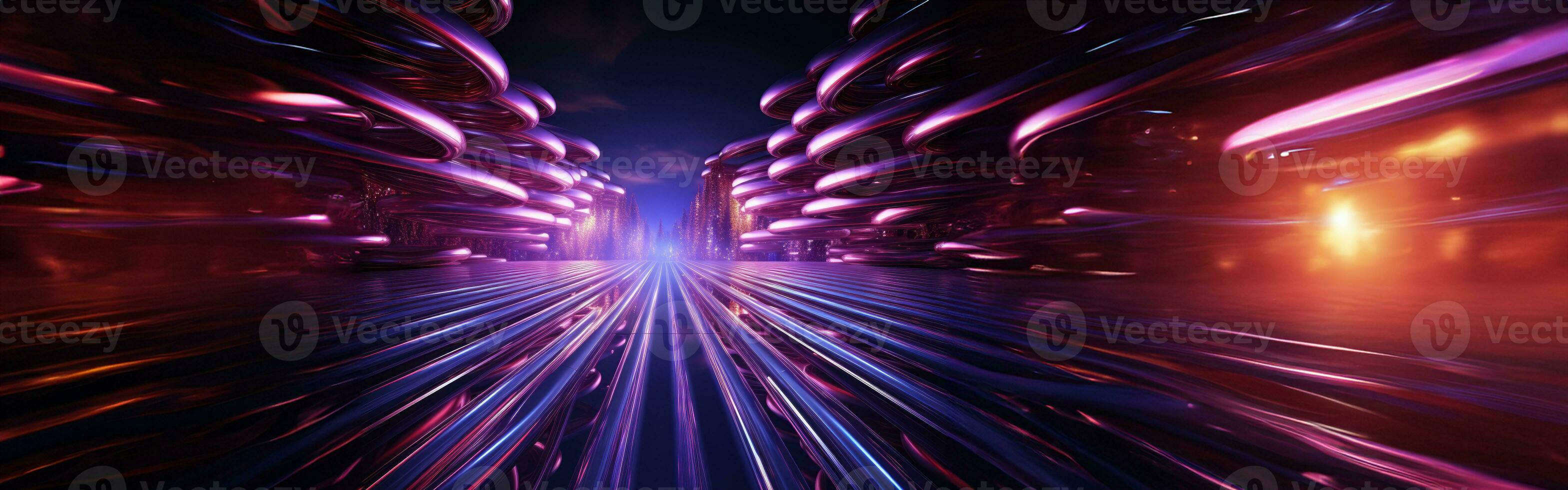 AI Generated Design element. 3D illustration. rendering. futuristic interior.AI Generative. photo