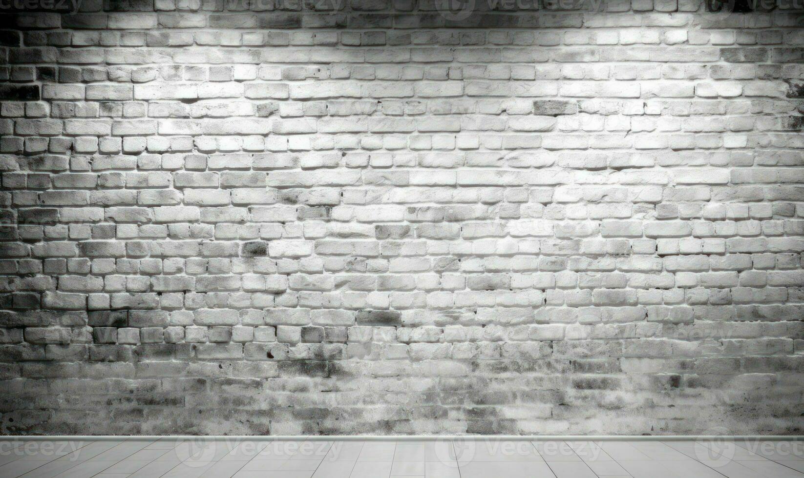 AI Generated Texture, brick, wall, it can be used as a background. Brick texture with scratches and cracks.AI Generative photo