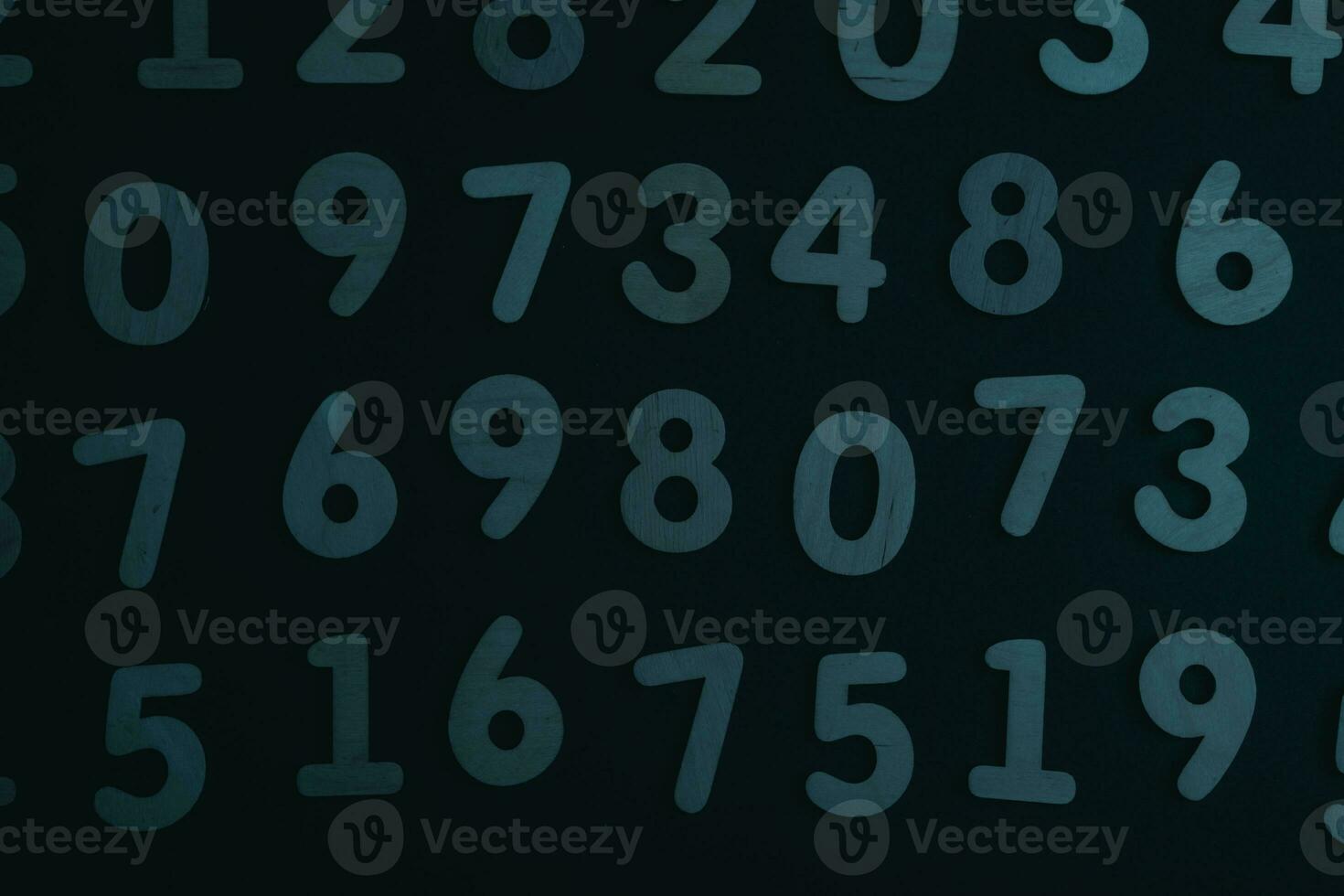 Background of numbers. from zero to nine. Numbers texture. Finance data concept. Matematic. Seamless pattern with numbers. financial crisis concept. Business success. photo
