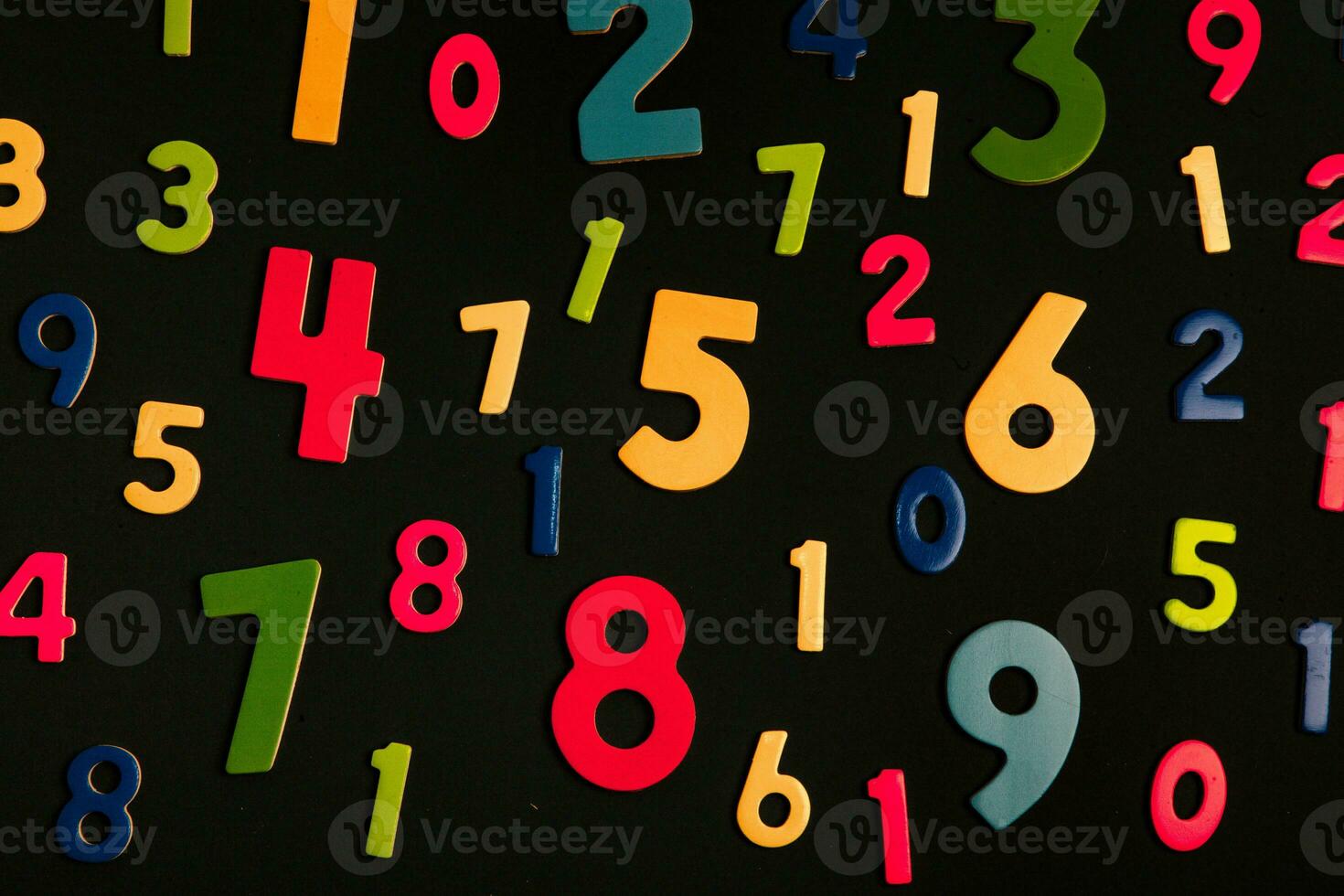 Background or texture of numbers. Finance data concept. Mathematic. Banking or currency. Business and economic growth. photo