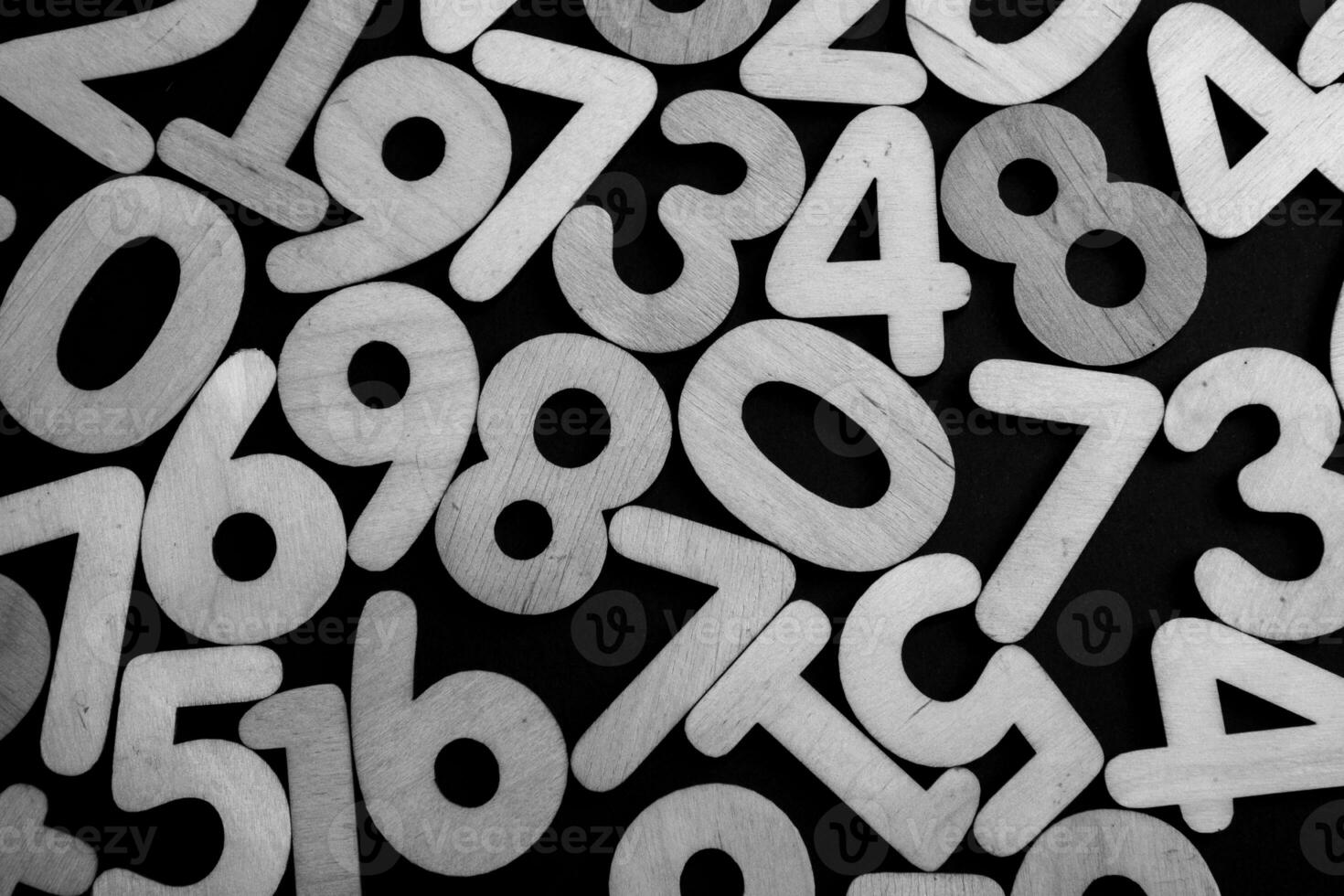 Background of numbers. from zero to nine. Numbers texture. Finance data concept. Matematic. Seamless pattern with numbers. financial crisis concept. Business success. photo