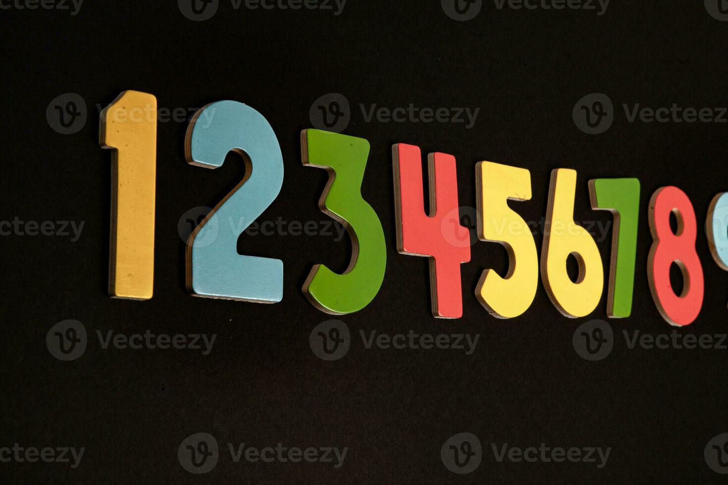 Background of numbers. from zero to nine. Numbers texture. Finance data concept. Matematic. Seamless pattern with numbers. financial crisis concept. Business success. photo