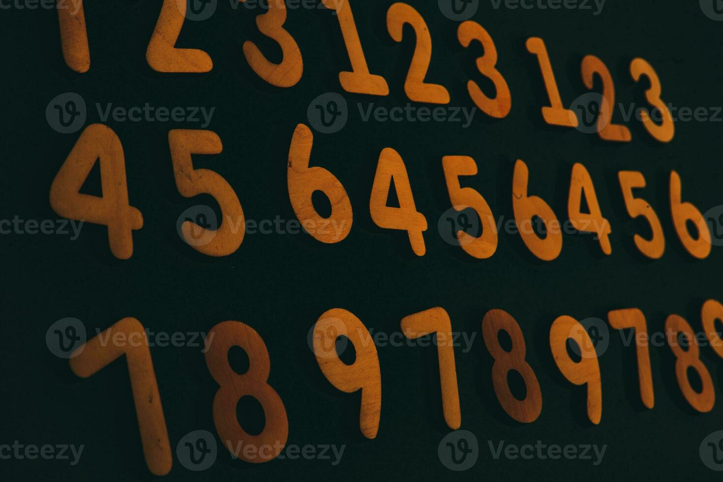 Background or texture of numbers. Finance data concept. Mathematic. Banking or currency. Business and economic growth. photo