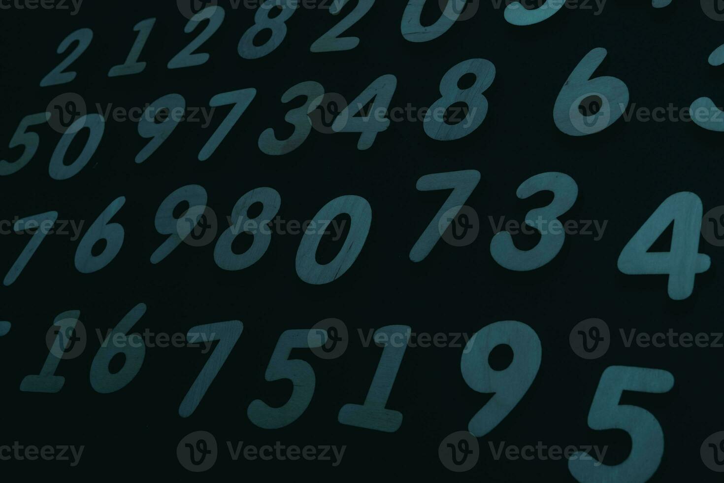 Background of numbers. from zero to nine. Numbers texture. Finance data concept. Matematic. Seamless pattern with numbers. financial crisis concept. Business success. photo
