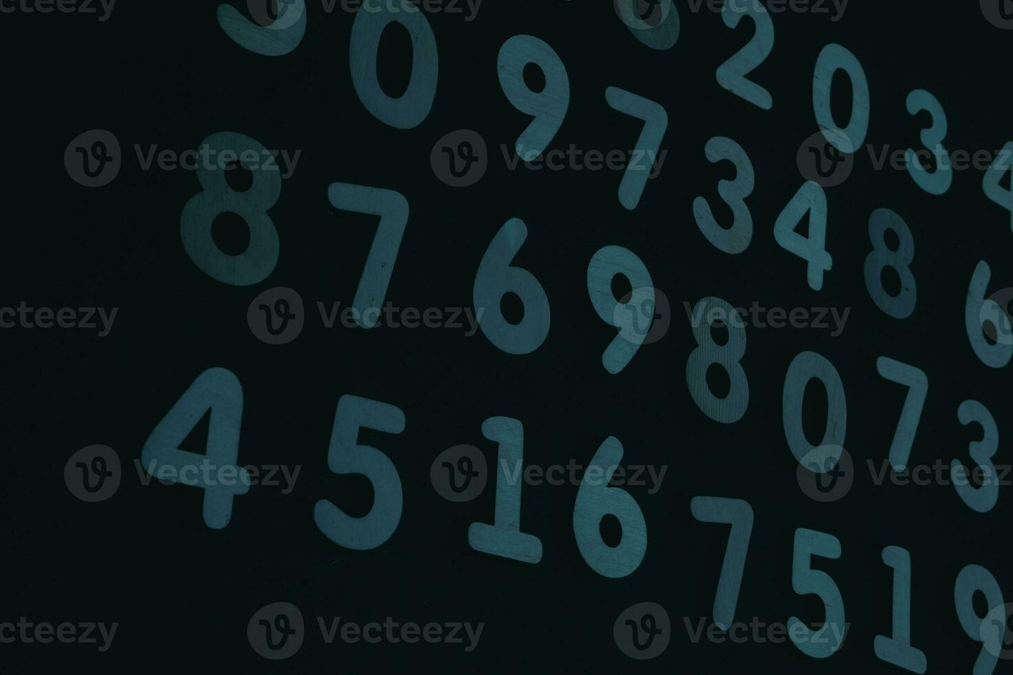 Background of numbers. from zero to nine. Numbers texture. Finance data concept. Matematic. Seamless pattern with numbers. financial crisis concept. Business success. photo