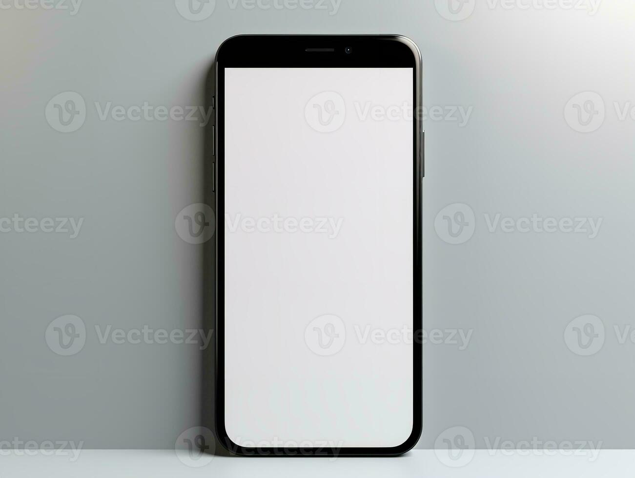 AI generated Modern Mobile Phone Mockup for App Display - AI Generated photo