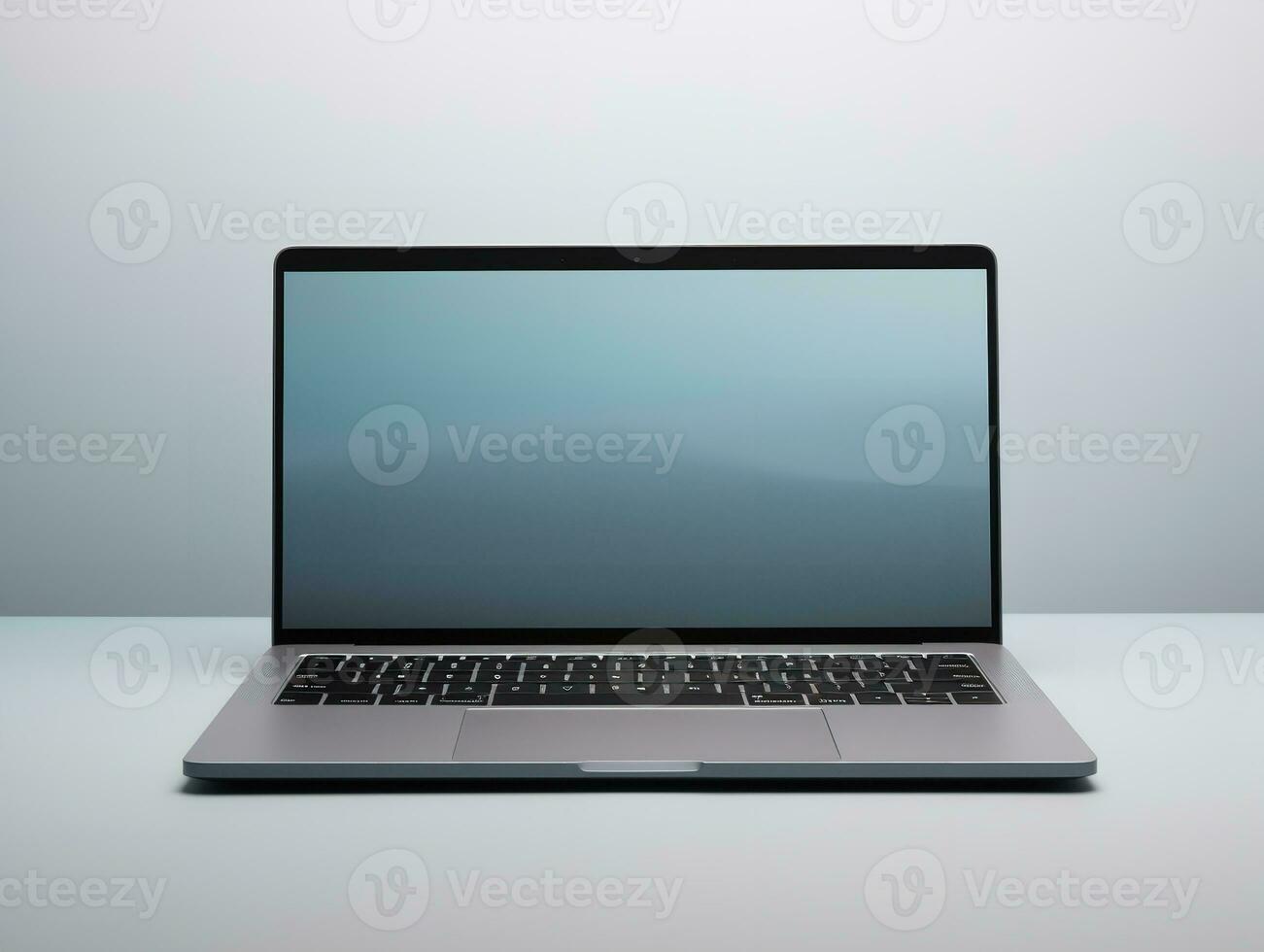 AI generated Sleek Laptop Mockup for Business and Education - AI Generated photo