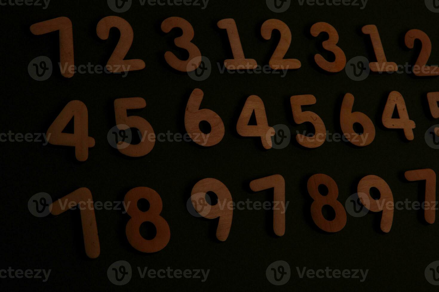 Background or texture of numbers. Finance data concept. Mathematic. Banking or currency. Business and economic growth. photo