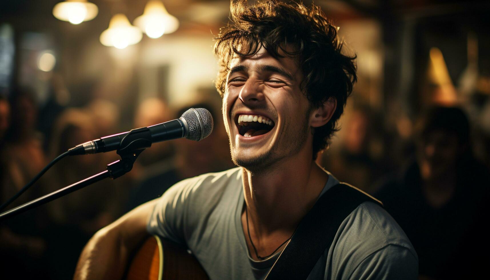 Singer Man Stock Photos Images and Backgrounds for Free Download