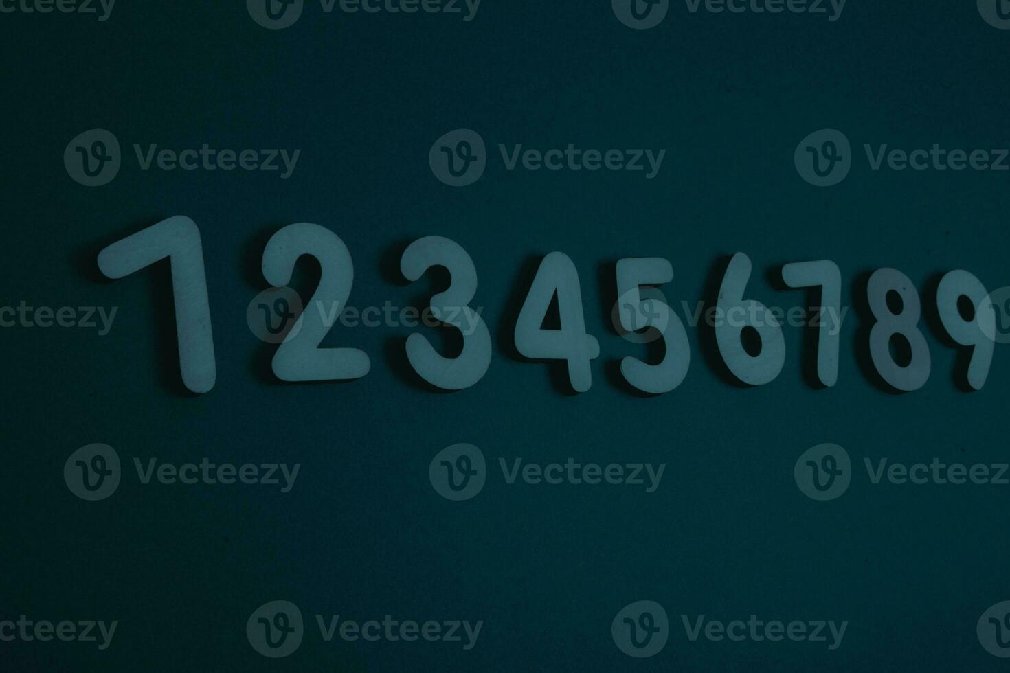 Background of numbers. from zero to nine. Numbers texture. Finance data concept. Matematic. Seamless pattern with numbers. financial crisis concept. Business success. photo