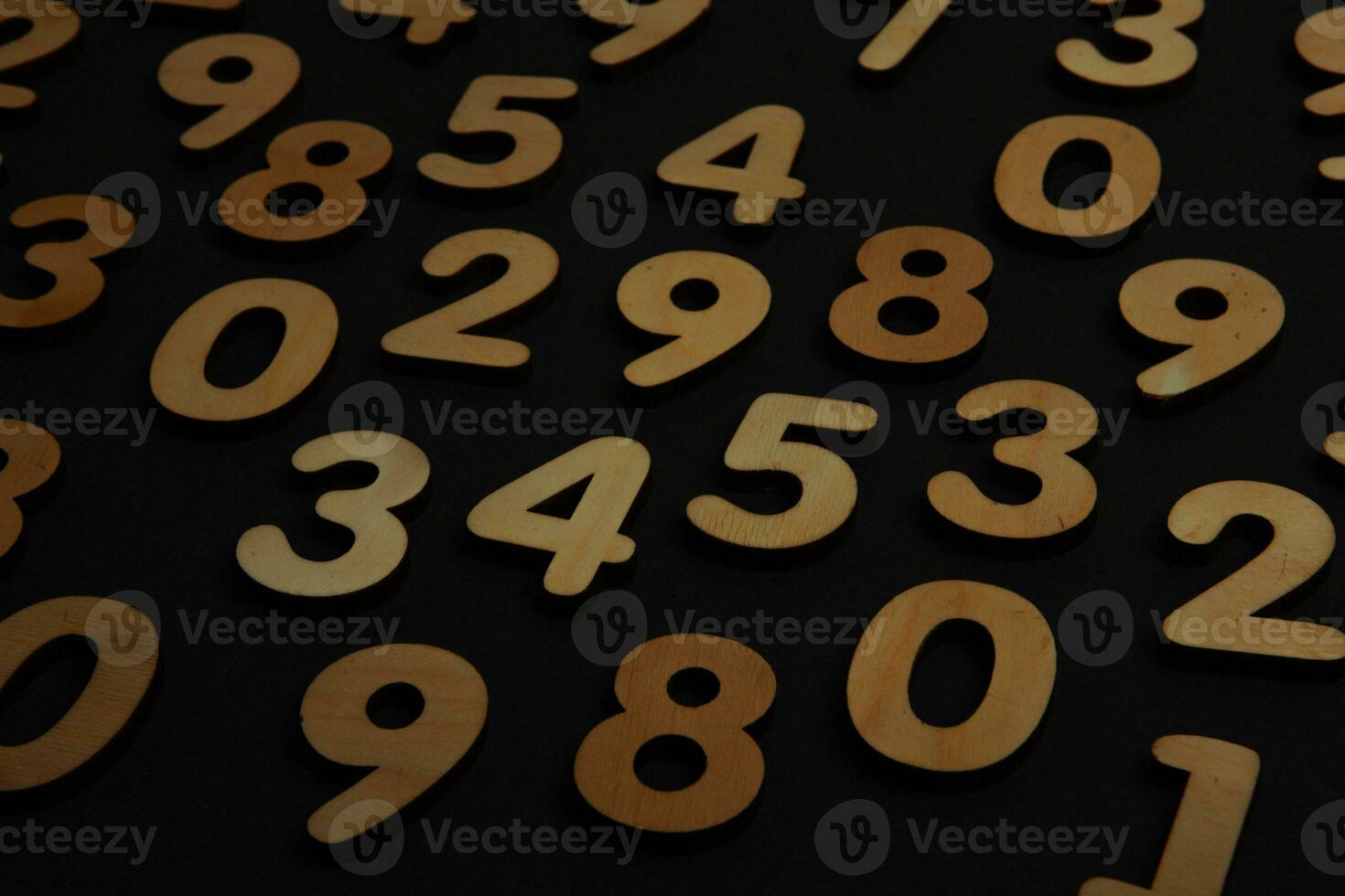 Background of numbers. from zero to nine. Numbers texture. Finance data concept. Matematic. Seamless pattern with numbers. financial crisis concept. Business success. photo