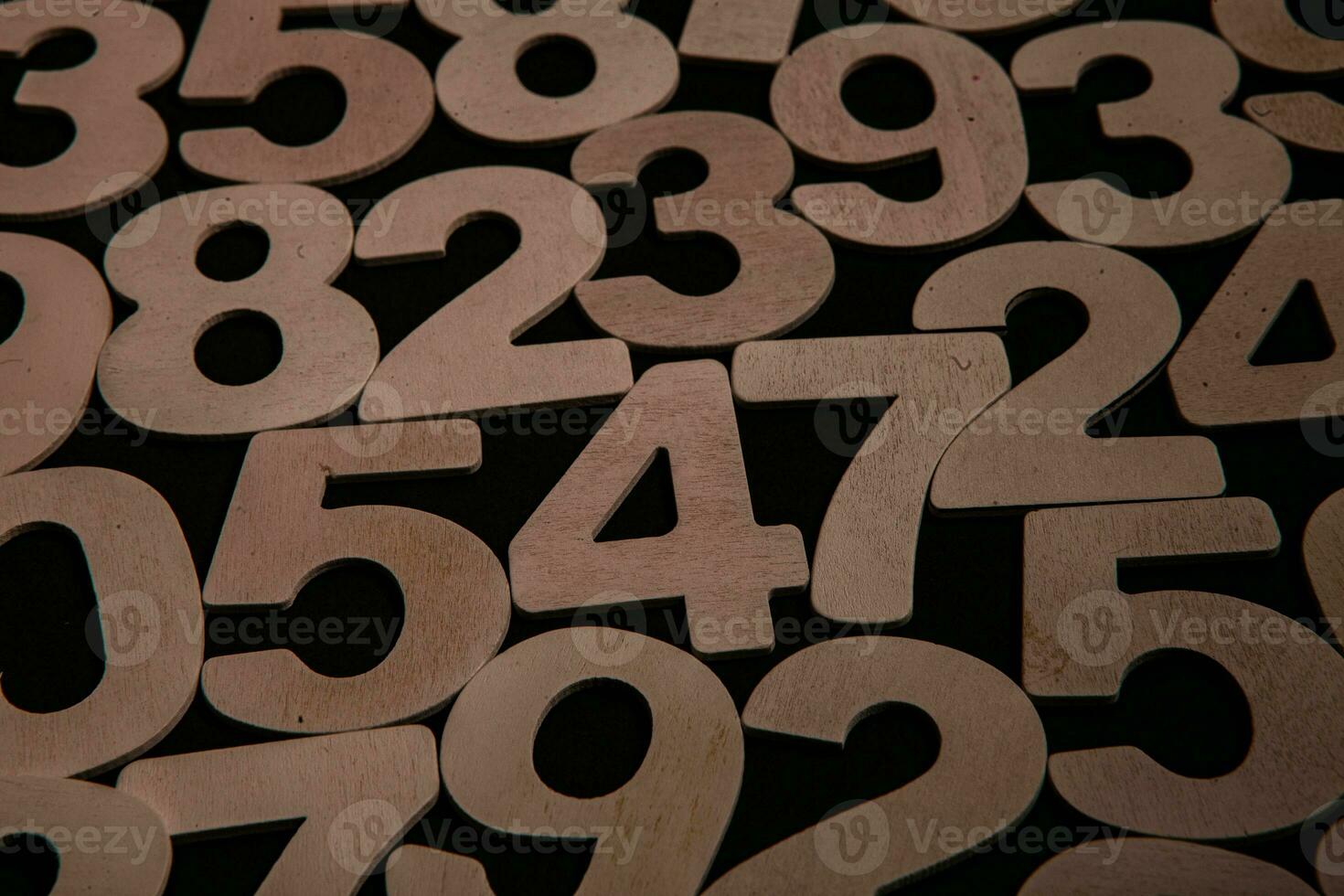 Background of numbers. from zero to nine. Numbers texture. Finance data concept. Matematic. Seamless pattern with numbers. financial crisis concept. Business success. photo