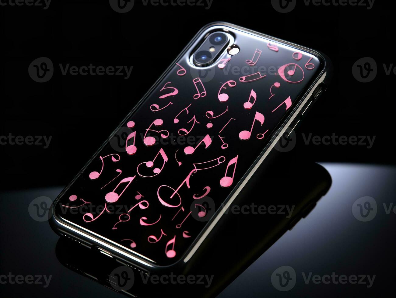 AI generated Sleek Phone Case Mockup for Smartphone Protection - AI Generated photo