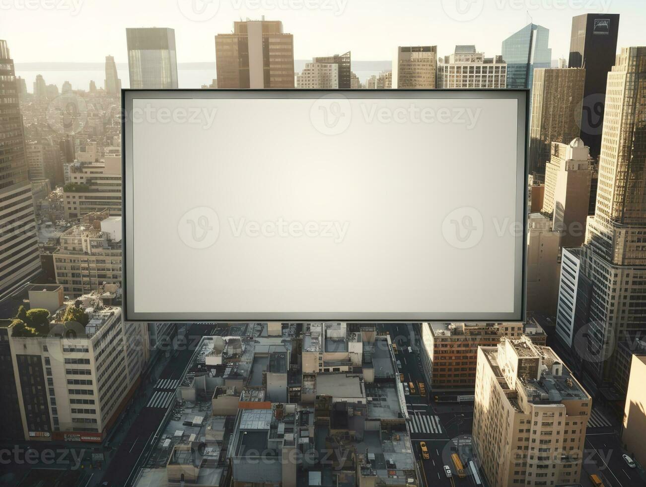 AI generated Eye-Catching Digital Billboard Mockup - AI Generated photo