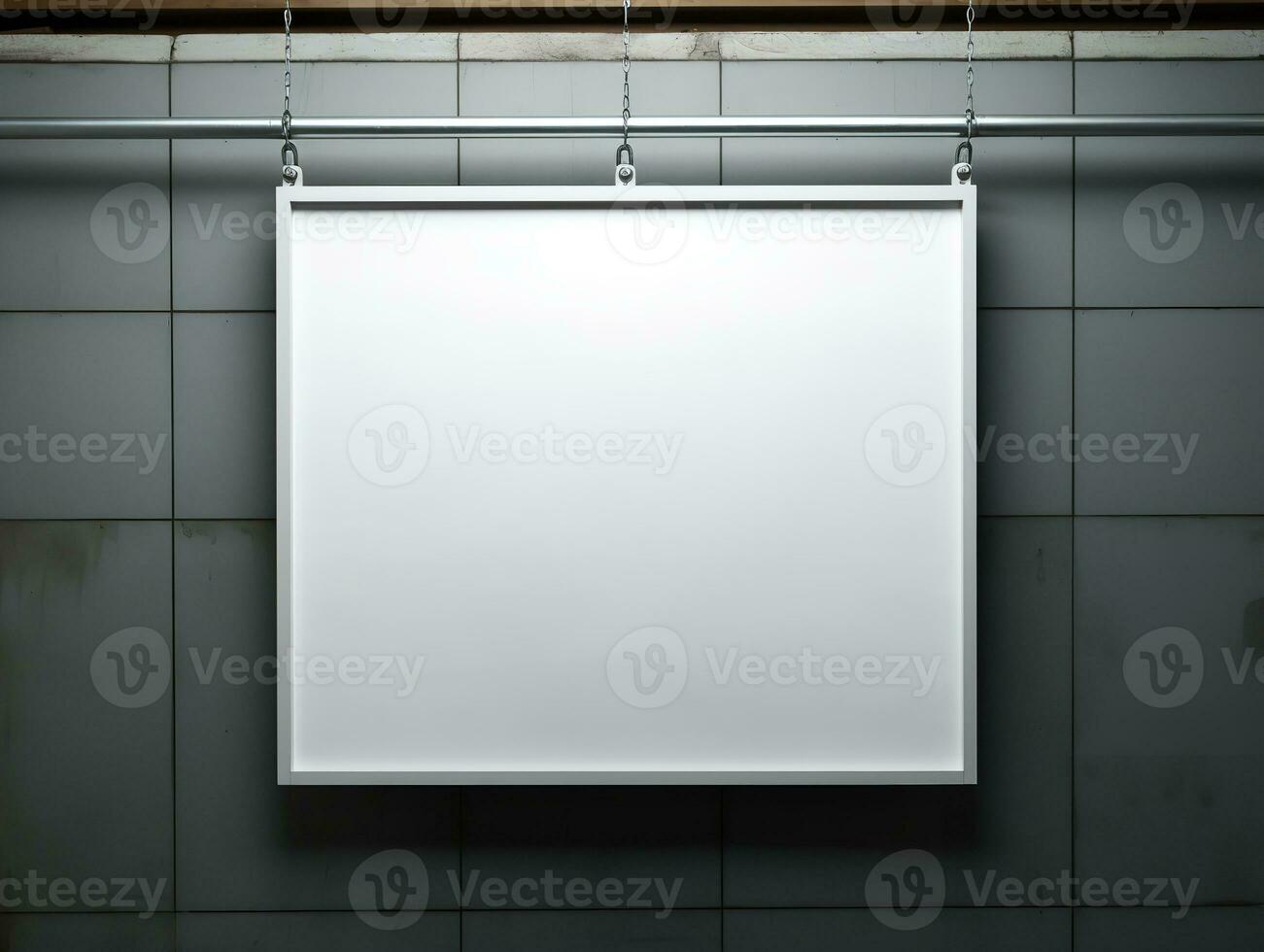 AI generated Eye-Catching Poster Mockup for Events and Promotions - AI Generated photo