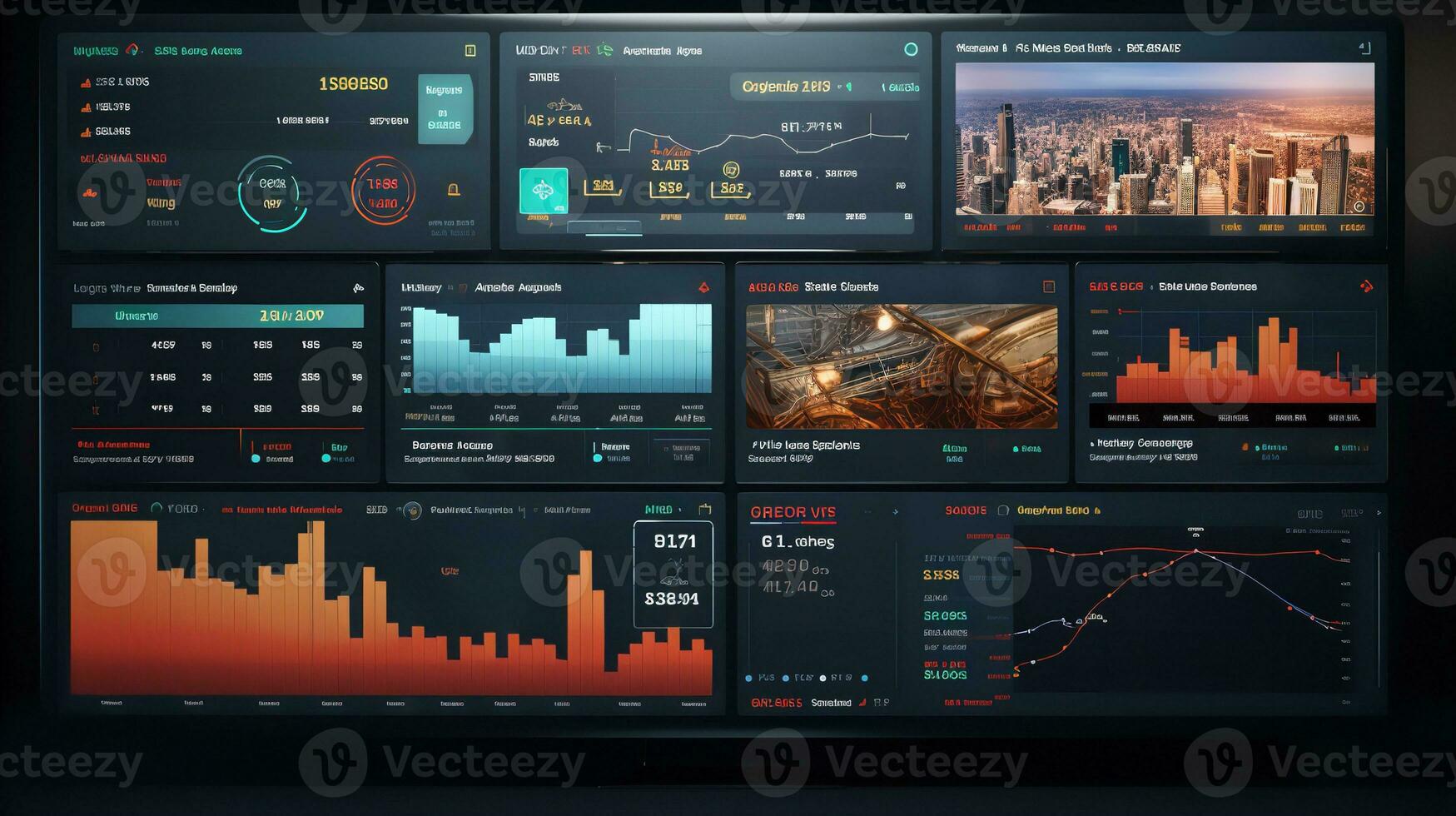 AI generated AI-Driven Real Estate Data Insights AI Generated photo