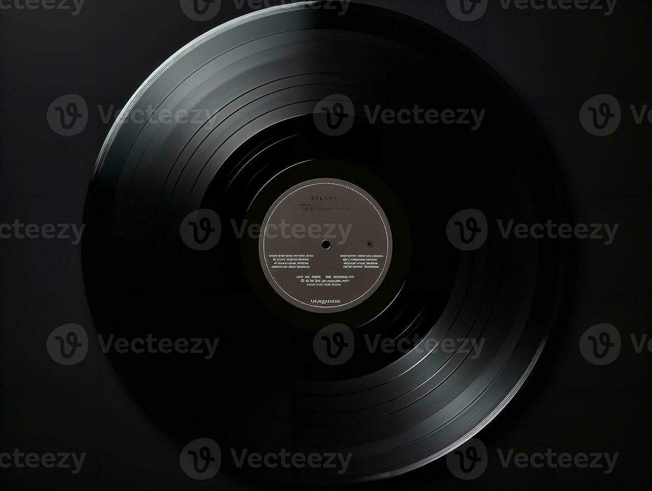 AI generated Vintage Vinyl Record Mockup for Music Enthusiasts - AI Generated photo