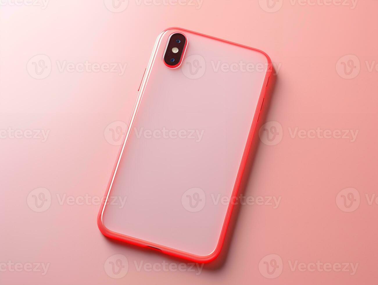 AI generated Sleek Phone Case Mockup for Smartphone Protection - AI Generated photo
