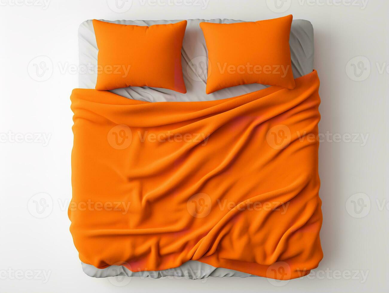 AI generated Cozy Fleece Blanket Mockup for Home Comfort - AI Generated photo