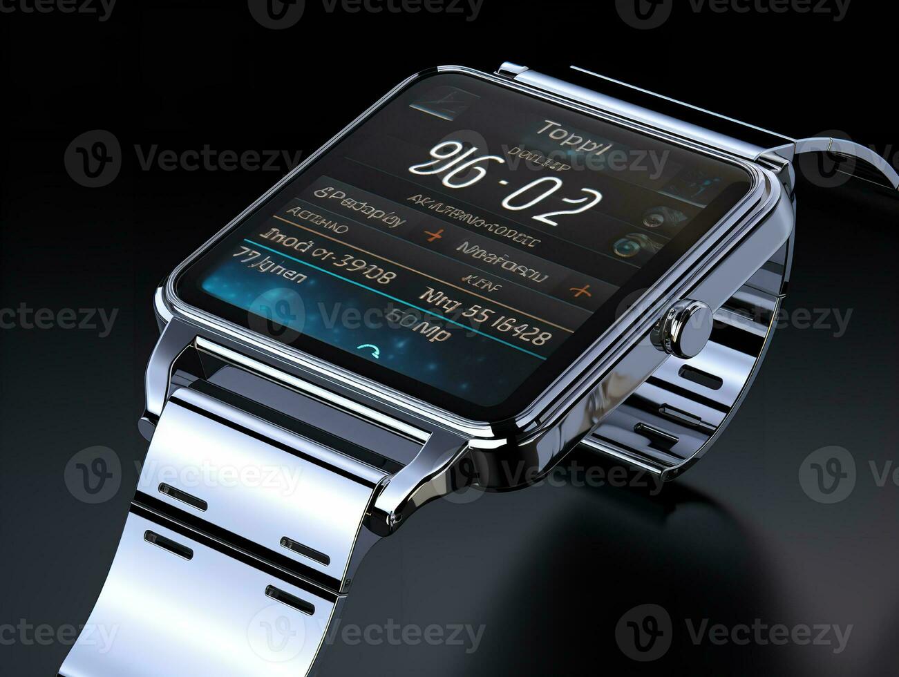 AI generated Innovative Smart Watch Mockup for Tech Marketing - AI Generated photo
