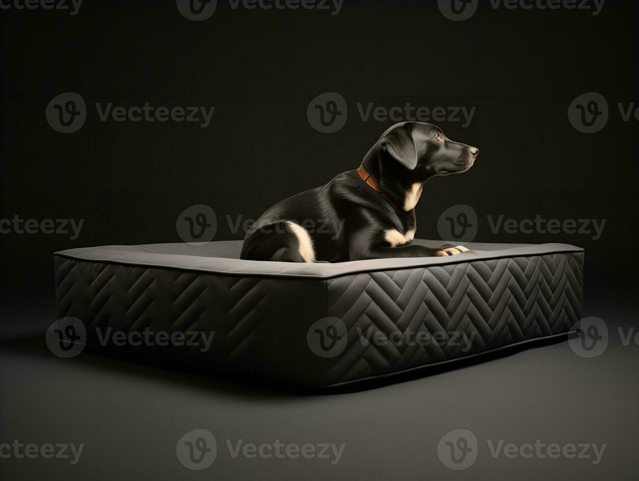 AI generated Cozy Pet Bed Mockup for Home and Pet Stores - AI Generated photo