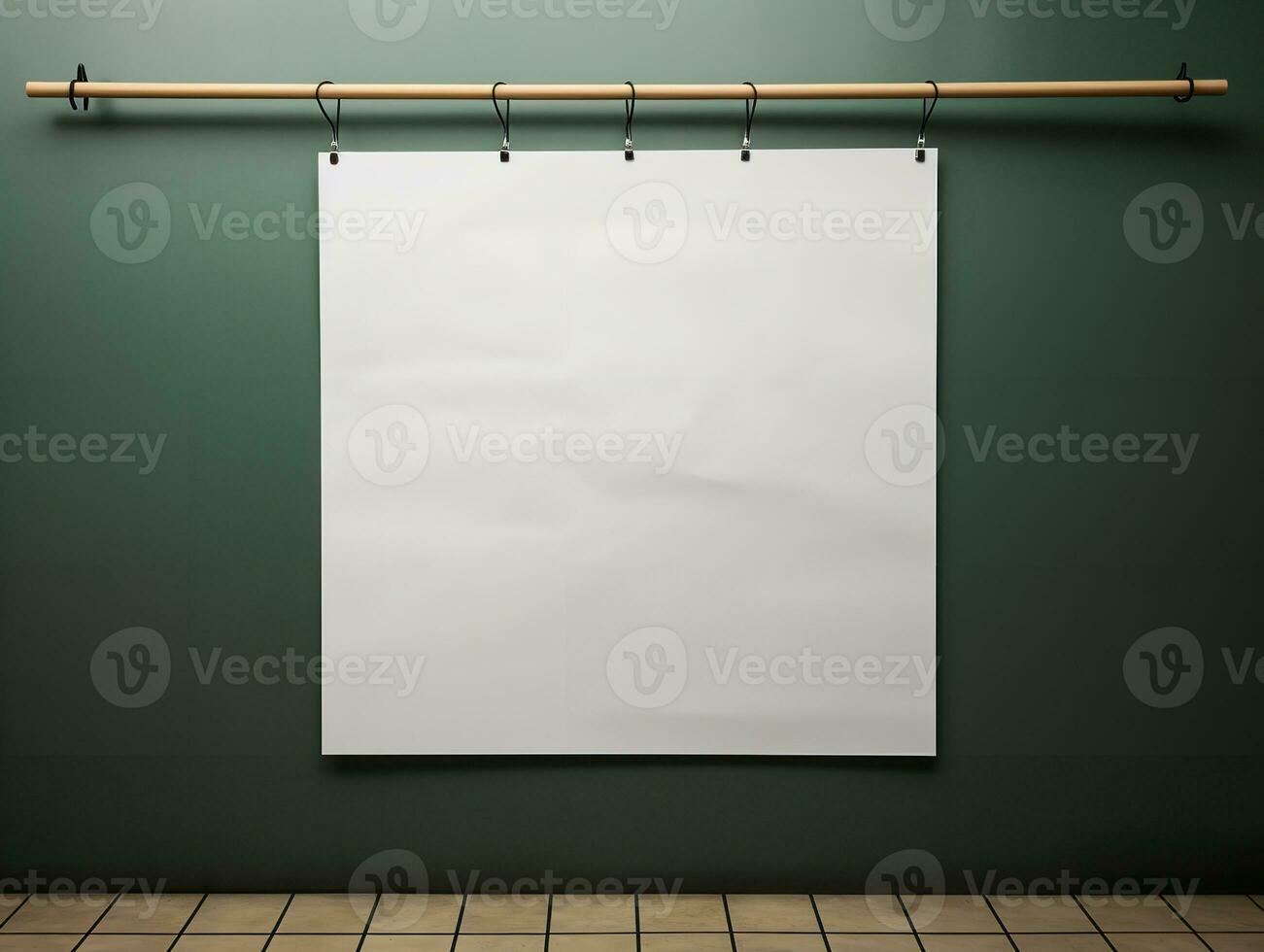 AI generated Eye-Catching Poster Mockup for Events and Promotions - AI Generated photo
