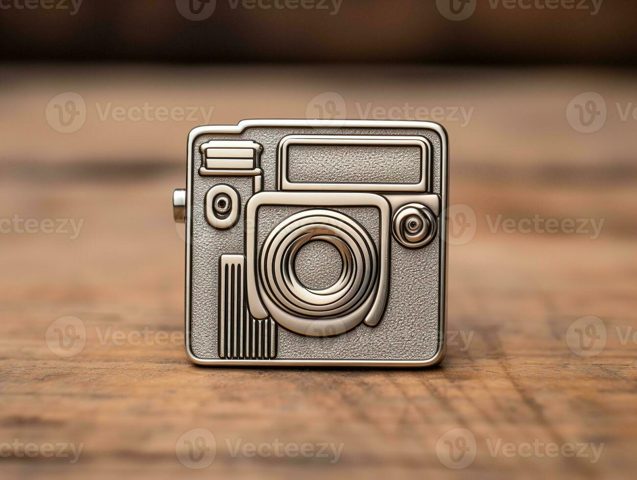 AI generated Creative Custom Pin Badge Mockup for Branding and Collectibles - AI Generated photo