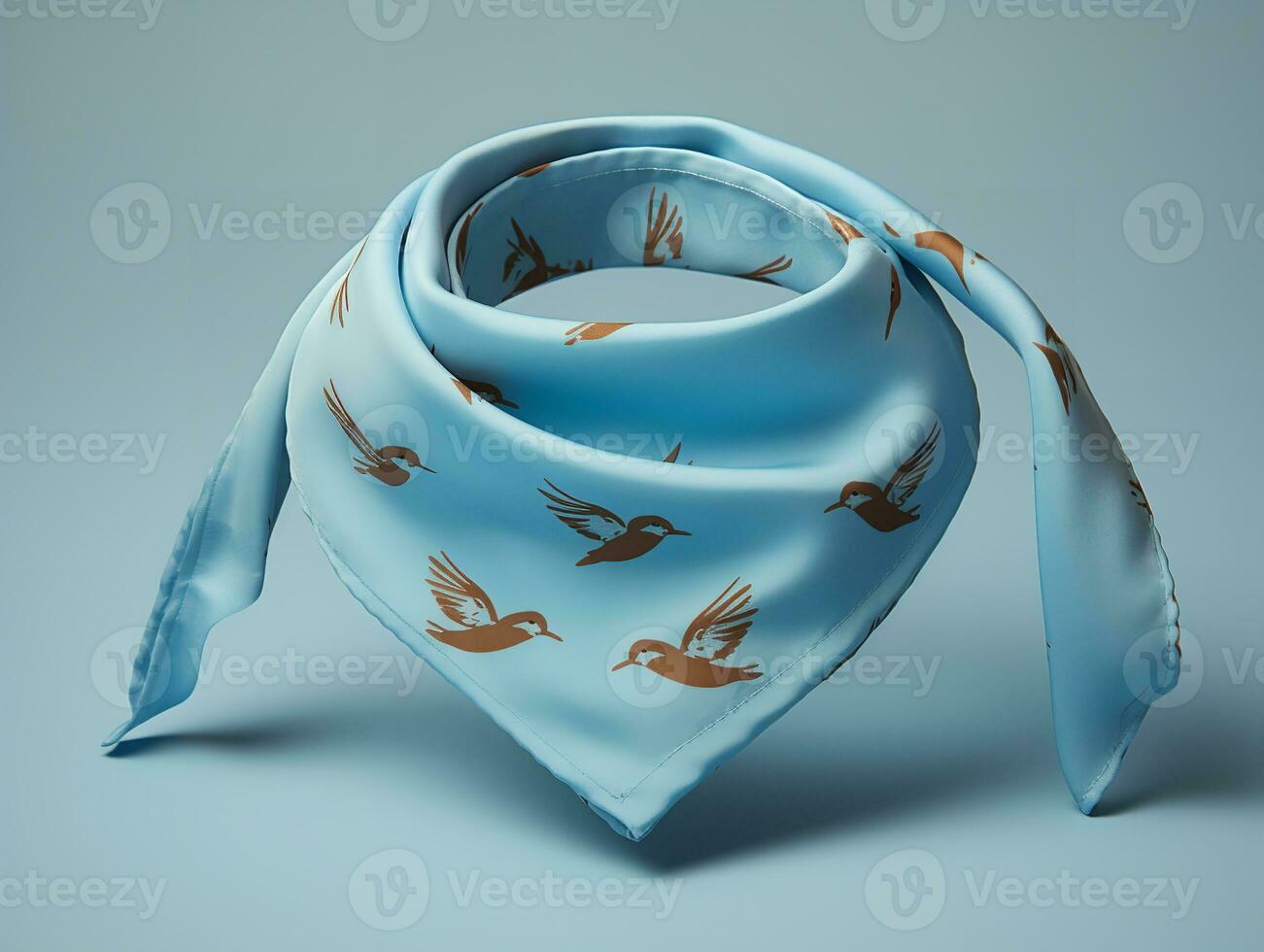 AI generated Versatile Bandana Mockup for Fashion and Functionality - AI Generated photo