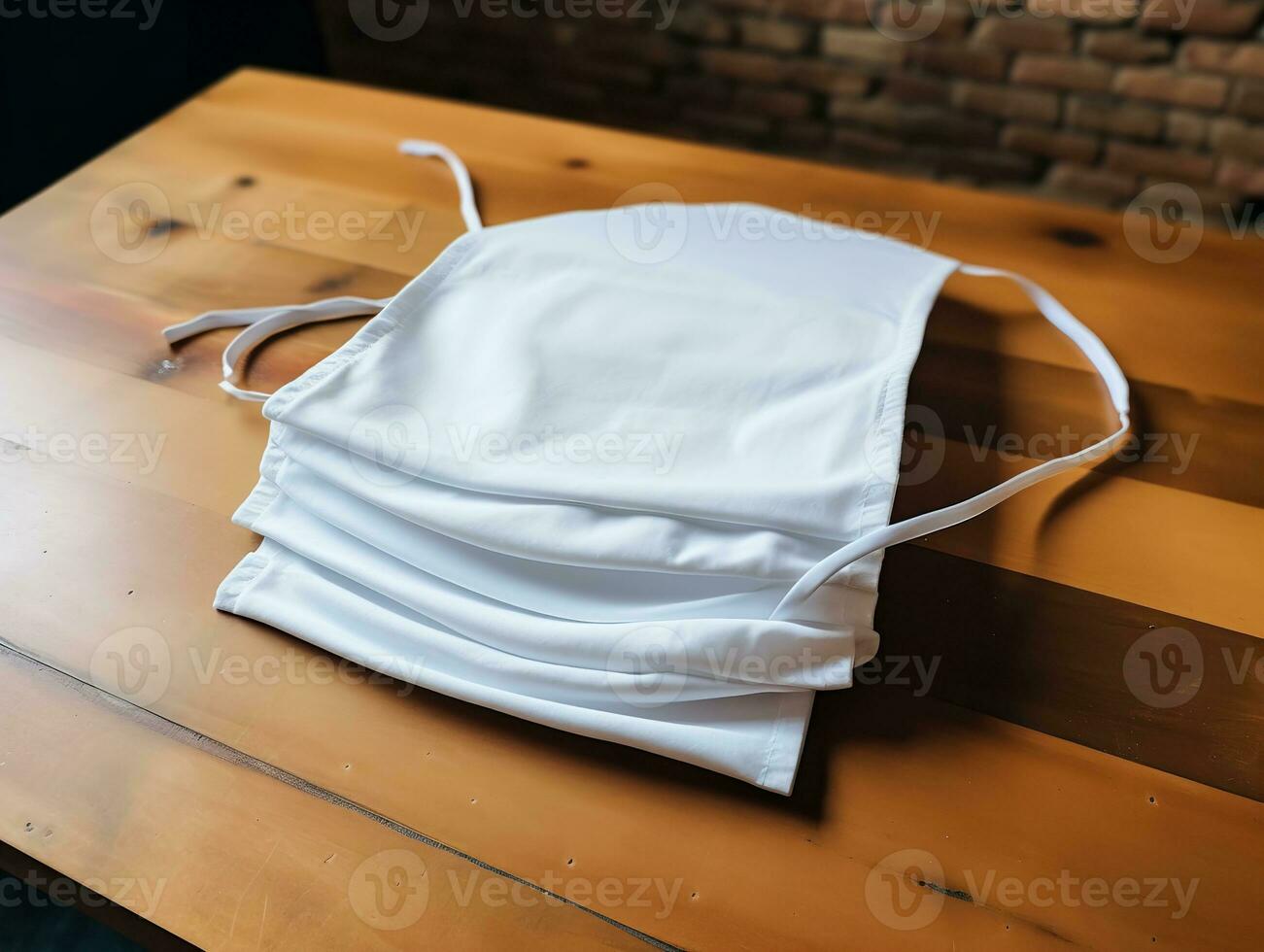 AI generated Protective Face Mask Mockup for Health and Safety - AI Generated photo